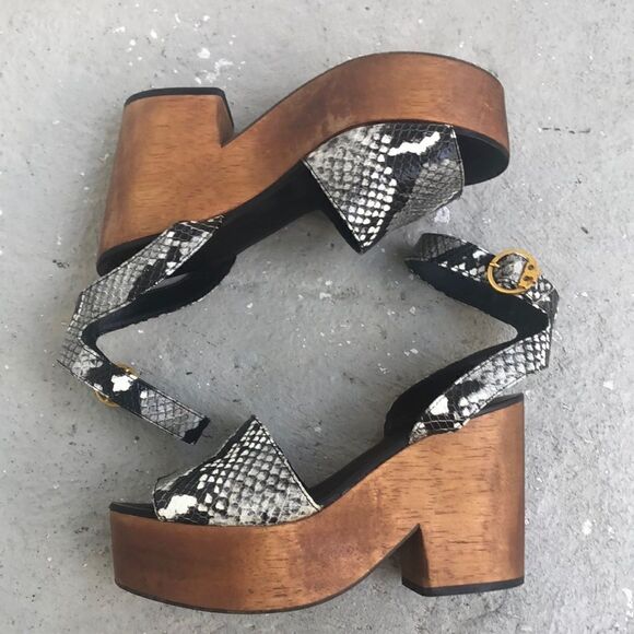 Tory Burch Camila leather platforms - Picture 1 of 8